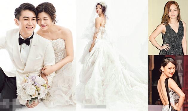 陳曉與陳妍希今天舉行婚禮，展開人生新一頁。