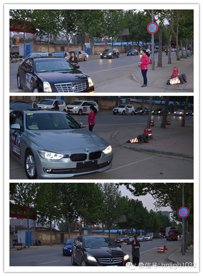 七點(diǎn)二十左右，43輛車(chē)分批駛?cè)電W斯卡汽車(chē)影院并領(lǐng)取電影票。