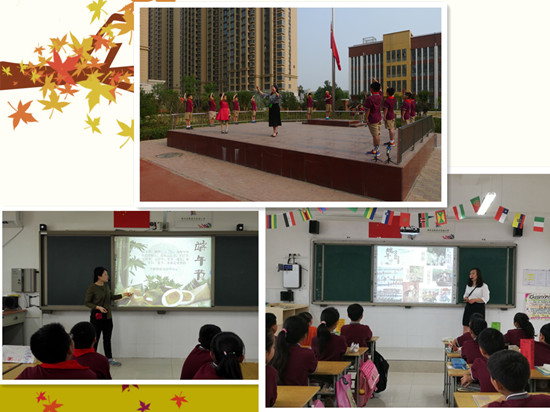 升旗儀式、主題隊(duì)會(huì)展風(fēng)采