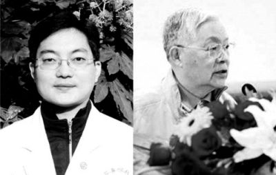 王宇澄(左)曾是王正敏的學(xué)生與親密助手，他認(rèn)為自己在導(dǎo)師評(píng)選院士過程中立下汗馬功勞，卻未獲回報(bào)。師徒最終反目。