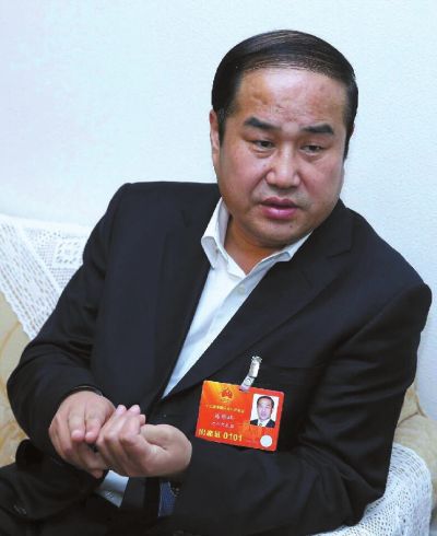 保定市長(zhǎng)馬譽(yù)峰。資料圖片