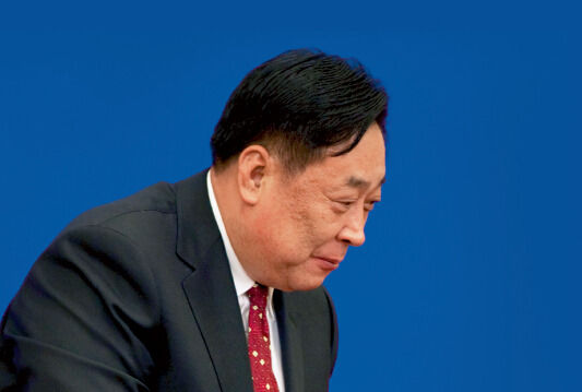 張力軍從環(huán)保部副部長任上退休兩年多后，被中紀委宣布接受組織調(diào)查。資料圖