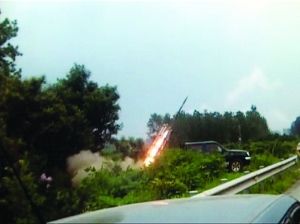 7月31日，南京六合人工增雨現(xiàn)場 資料圖片