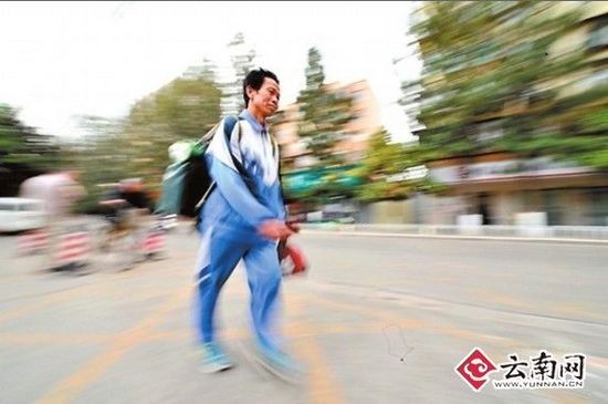　“我是第四次來昆明了?！? width=
