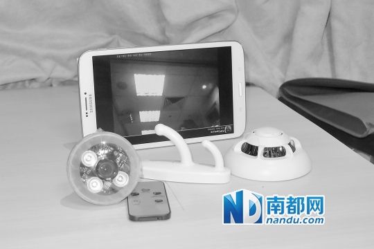 香港民建聯(lián)從市面購買到的偷拍儀器。