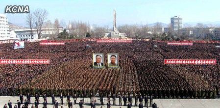 朝鮮民眾稱(chēng)，朝鮮軍民“將在任意時(shí)期、對(duì)任意對(duì)象隨意實(shí)施無(wú)止境的正義打擊，一定實(shí)現(xiàn)民族的夙愿祖國(guó)統(tǒng)一大業(yè)”。