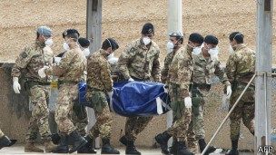 意大利海軍相信他們將發(fā)現(xiàn)更多海難死者。