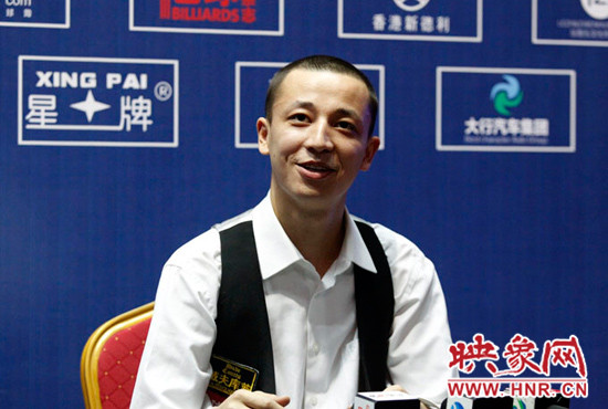 發(fā)布會上，中國業(yè)余選手帕如克很期待下一句的比賽