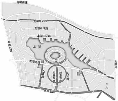 鄭州龍湖區(qū)域6塊商業(yè)用地拍賣遇冷，全部以起始價(jià)成交最貴的一塊不過888.09萬/畝，僅為8月龍湖“地