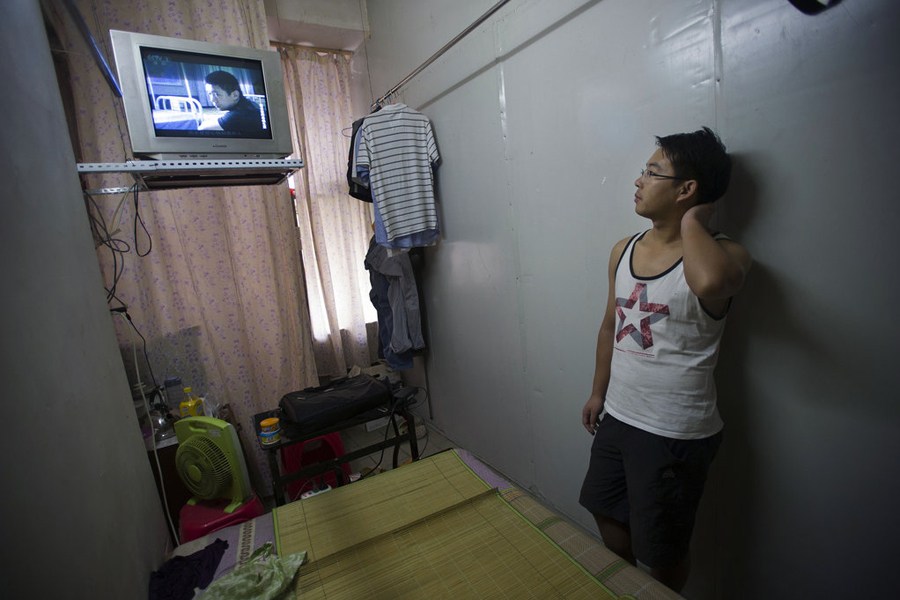 實拍膠囊公寓里的青春 實拍膠囊公寓里的青春