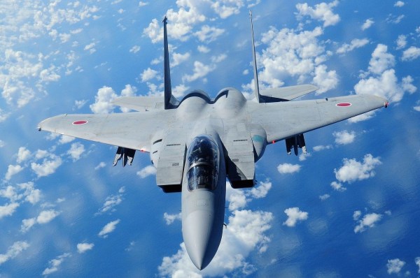 圖為F-15DJ雙座型。