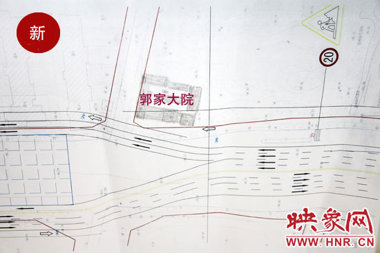 最新的設(shè)計圖紙上顯示，地鐵2號線東大街站臺的施工作業(yè)面，和之前相比，進(jìn)行了大范圍的壓縮。