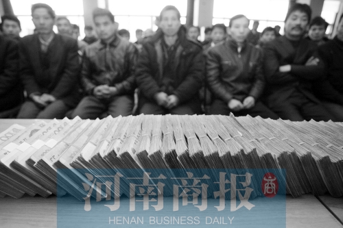 打擊拖欠農(nóng)民工工資，鄭州今年又出狠招（資料圖）河南商報記者 王春勝/攝