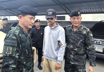 9月1日，泰國警方在泰國與柬埔寨邊境抓獲曼谷爆炸案主要嫌疑犯。圖/CFP