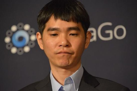 李世石賽后一臉無奈。