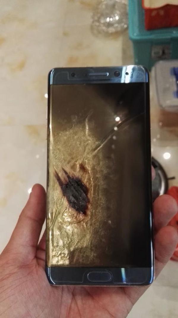 國行版三星Note 7也炸了？京東確認這個訂單是真的