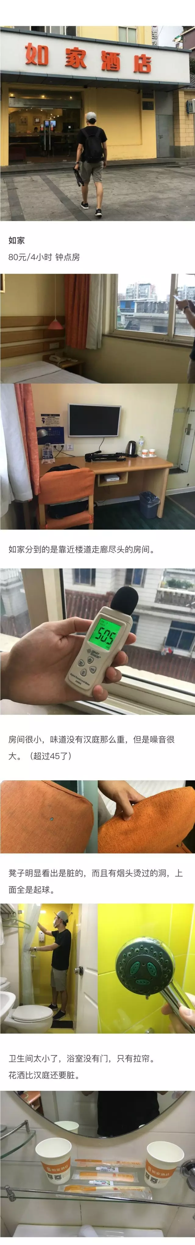 快捷酒店究竟有多臟？網(wǎng)友在7家酒店開房實(shí)測(cè)
