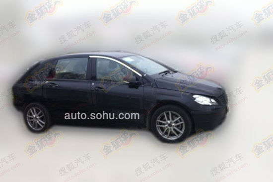 騰勢(shì)電動(dòng)車測(cè)試車諜照 騰勢(shì)電動(dòng)車測(cè)試車諜照