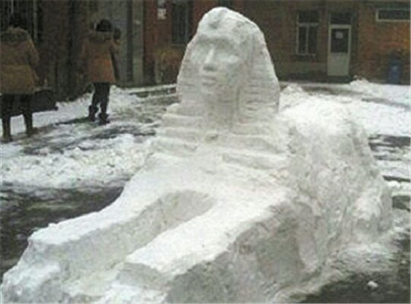 創(chuàng)意十足！日系列卡通雪人走紅