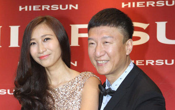 圖為孫紅雷、王駿迪夫婦。