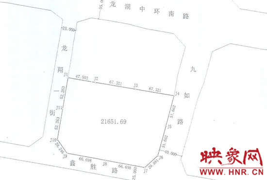 鄭政東出(2014)6號(hào)地塊位置。 鄭政東出(2014)6號(hào)地塊位置。