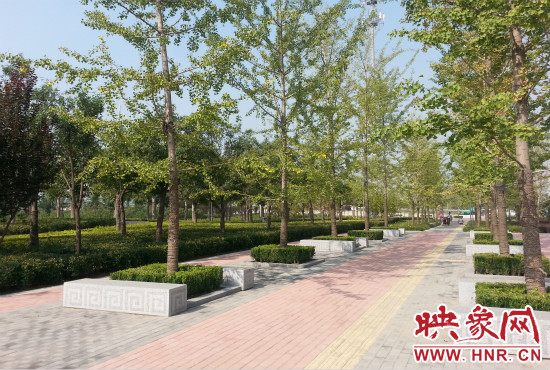 綠色生態(tài)廊道建設為市民提供了更多的休閑娛樂的場所。