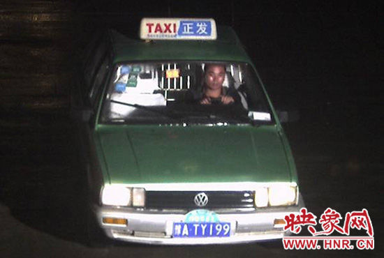 肇事嫌疑車輛及司機照片。