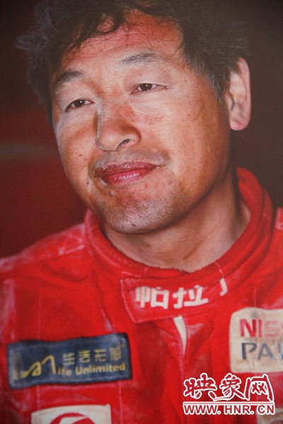 盧寧軍賽場(chǎng)的一刻。