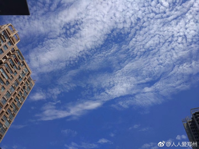 又被鄭州的藍(lán)天刷屏！隨便一拍就是手機(jī)壁紙
