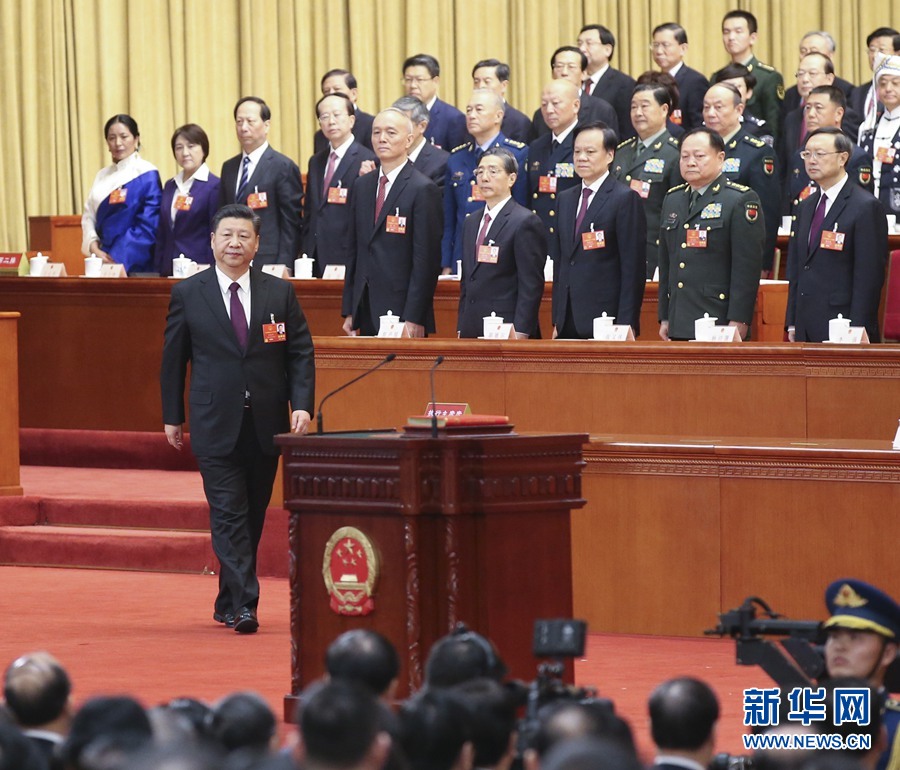 習(xí)近平當(dāng)選國家主席、中央軍委主席