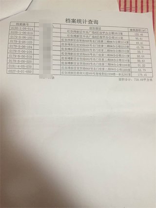 南昌中級(jí)人民法院一法官證實(shí)，他從南昌市房管局調(diào)出徐林保及其家人名下的部分房產(chǎn)信息表。