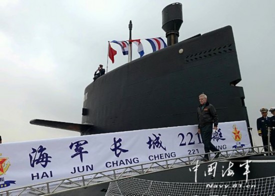 　俄媒稱(chēng)中國(guó)041元級(jí)潛艇隱蔽性不強(qiáng)。