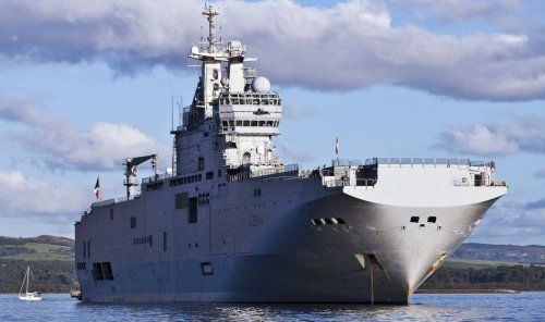俄羅斯向法國購買西北風(fēng)級兩棲攻擊艦。