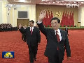 胡錦濤、習近平等領導同志親切會見十八大代表