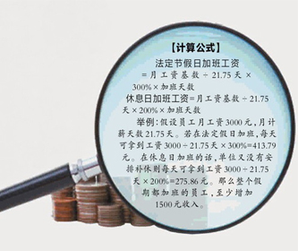 2014年五一加班工資怎么計(jì)算？