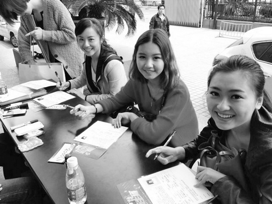 南京賽區(qū)報名現(xiàn)場